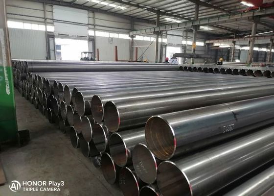Kualitas  ASTM A53 Gr. B ERW Steel Pipe 1mm-200mm Thickness For Oil / Gas Pipeline pabrik