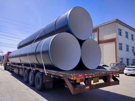 API 5L Standard Spiral Welded SSAW Steel Pipe Untuk Transmisi Air Gas Minyak