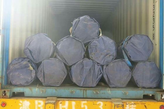 Panjang yang disesuaikan Hot Rolled Seamless Stainless Steel Tubing dengan ujung berujung DIN Standard