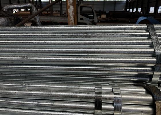 ASTM A53 API 5L Round ERW Welded Steel Pipe, Tabung Baja Ringan Seamless