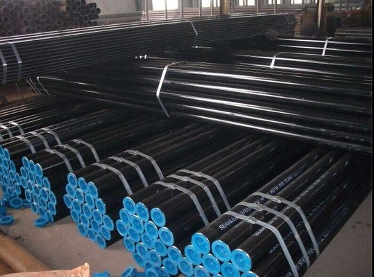 Top Quality ASTM A53 A106 API 5L GR.B Seamless Carbon Steel Pipe dengan Panjang 6m
