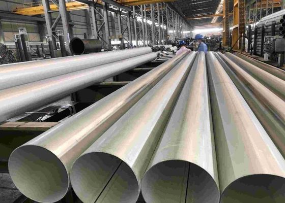 Pipa Tubing Stainless Steel Dipoles Bulat Untuk Pipa Gas / Gedung