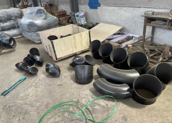 Perlengkapan pipa baja pendukung yang disesuaikan ASME B 16.9 dengan tekanan 600