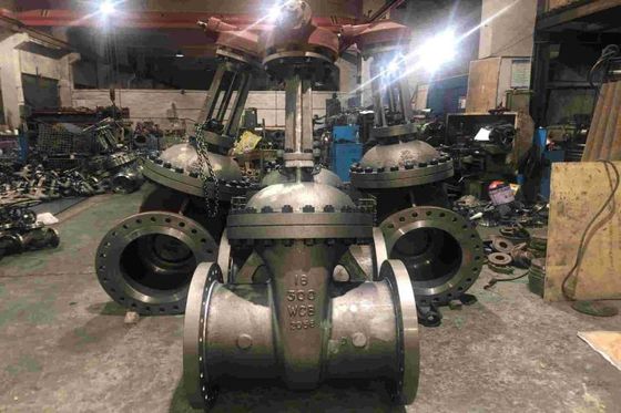 Katup baja sambungan berujung dengan aktuator pneumatik untuk aplikasi perumahan