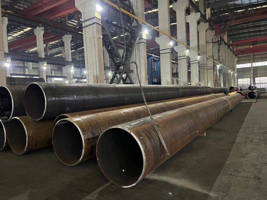 ISO Sertifikasi Galvanis Lsaw Pipe disesuaikan 5m 6m 11,8m 12m Panjang