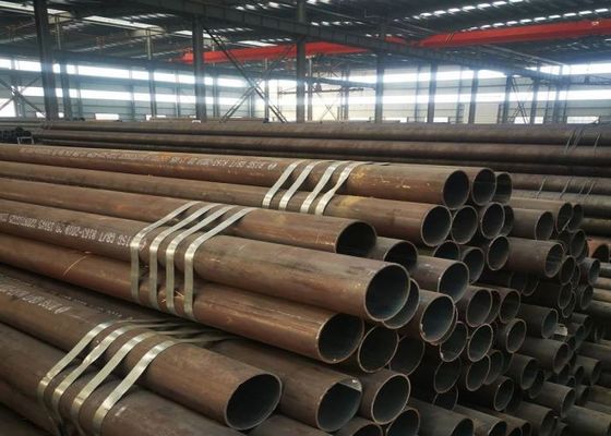 ASTM A106 Pipa Baja Digulung Panas Aplikasi Kimia Paket Ekspor Standar