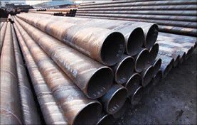 ISO Standar SSAW Steel Pipe Untuk Pagar Utama Pagar Ketebalan dinding 5mm-25.4mm