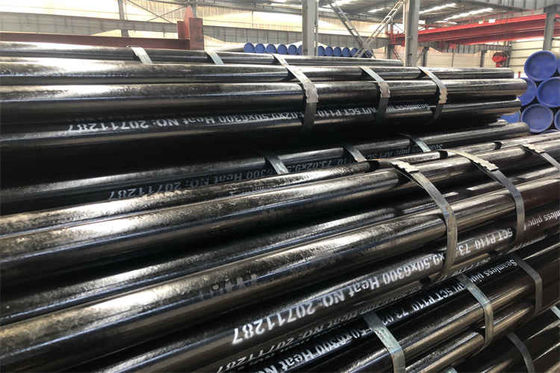 Kekuatan Hot Rolled Seamless Pipe 0.2-100mm Custom Length Standar ASTM A106