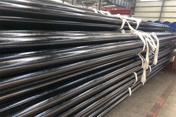 Kekuatan Hot Rolled Seamless Pipe 0.2-100mm Custom Length Standar ASTM A106