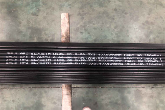 Precision 0.2-100mm Seamless Steel Pipe Dengan Lapisan Varnish Hitam