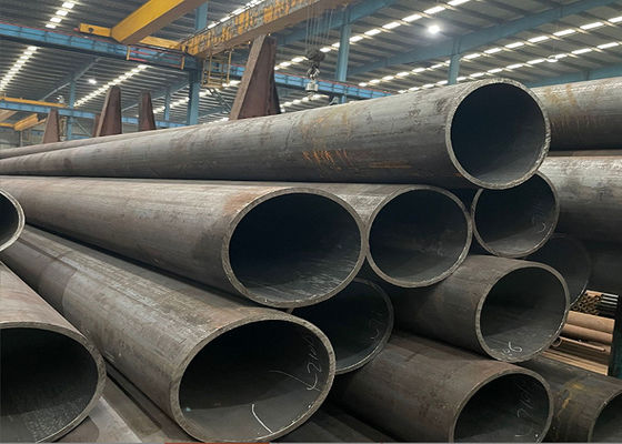 Disesuaikan 5,8m / 6m / 12m Seamless Steel Pipe Cut to Length dengan layanan Pengolahan Punching