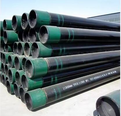 Tabung minyak dan gas bergaris dan terpasang T C T95 untuk ekstraksi minyak