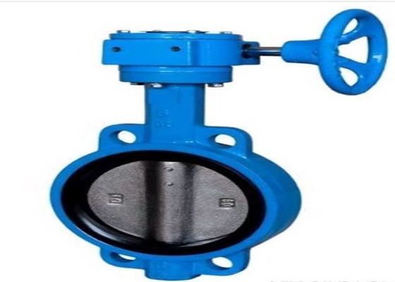 Manual Wafer Type Butterfly Valve Dengan Bolted Bonnet Body Style
