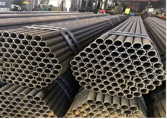 ERW Pipa Baja Karbon 0,5-60mm 12M Q195 Panjang Pipa Baja Untuk Pertukangan