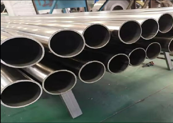 ERW Steel Pipe Black Painted Stainless Steel Tube dengan ujung yang polos