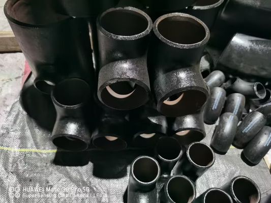 Kelas 150 ASME B16.5 Fitting baja karbon PN25 Tekanan Kerja Standarisasi ASME B 16.9 Fitting