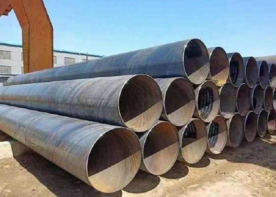API 5L ASTM A252 SSAW Steel Pipeline Untuk Scaffolding Dari Diameter 219mm Sampai 4000mm