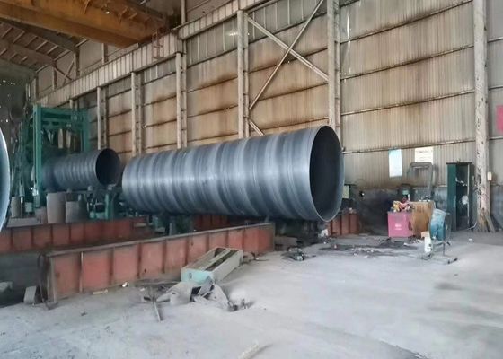 Pipa Baja Karbon Diameter Besar 219mm-4000mm API 5L ASTM A252 Standar 4mm-25.4mm