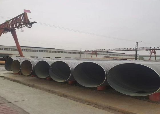 25.4mm Diameter Besar SSAW spiral las pipa baja untuk struktural