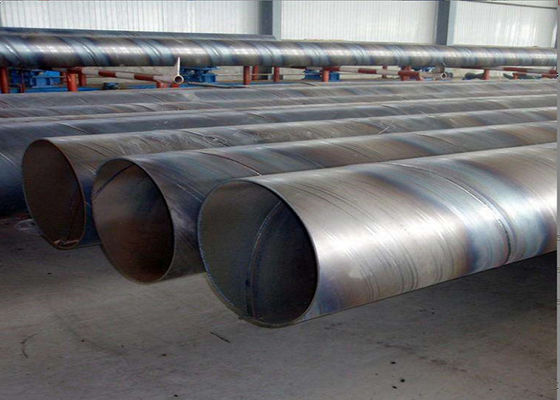 5mm-25.4mm Wall Mill Tes Sertifikat SSAW Steel Pipe Untuk Bahan Bangunan