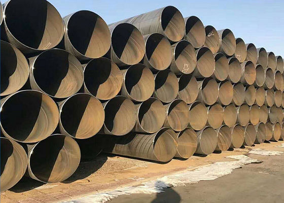 SSAW pipa baja las Dengan API 5L Standard SGS Inspection Dan Diameter lebar