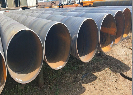 API 5L SSAW Steel Pipe Diameter 219.1mm - 2540mm Non Sekunder 5mm - 25.4mm Dinding