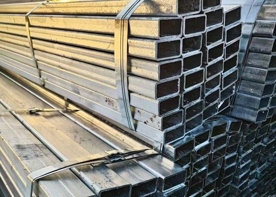 400mm Galvanized Steel Hollow Sections ASTM Standar Diameter dalam tanpa jahitan 5-400mm