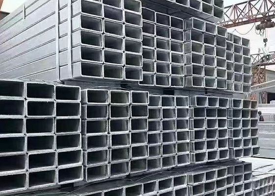 Bagian Kerongkongan Baja Galvanis ASTM JIS GB Standar 1-12m Panjang 5-400mm Diameter Dalam Profil Kerongkongan