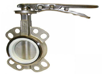 Single Wedge Manual Butterfly Valve Kelas 150LB-1500LB Tidak berkarat
