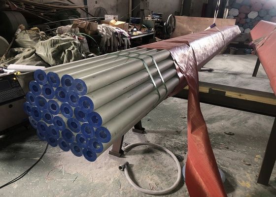 Pipa tabung stainless steel beveled dengan ± 1% toleransi pengelasan Jangkauan diameter 2mm-550mm
