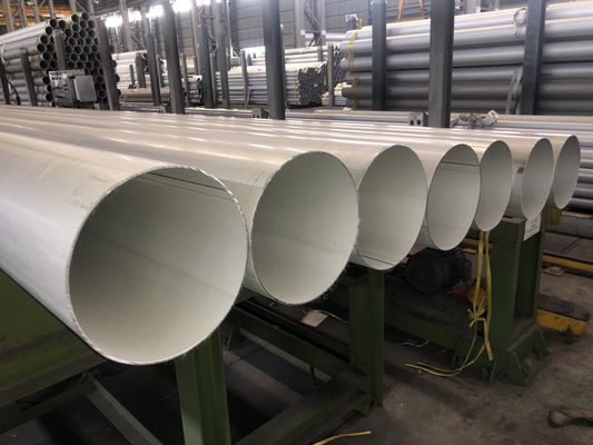 2B Permukaan Selesai Tahan Suhu Produk Tubular Baja Rinsing Dengan Kelas 304L