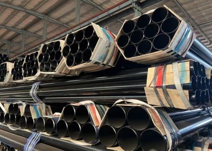 Layanan Pengetikan ASTM A/ASME SA 53 Kelas A B Pipa Baja Hitam Tanpa Jahit Ketebalan 0,2-100mm