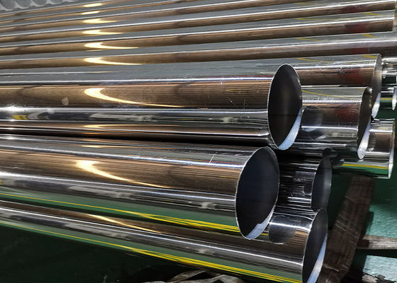 JIS G3463 Korosi tahan tabung bulat stainless steel dengan ketahanan suhu