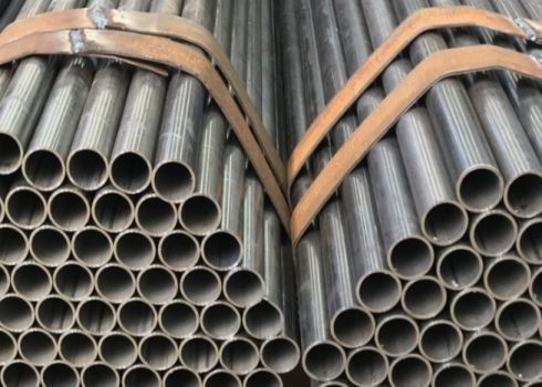ERW Steel Pipe With Painting Surface Finish Toleransi dan pemeriksaan pihak ketiga tersedia