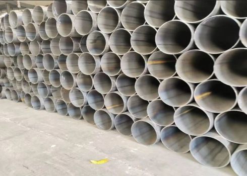 Pipa Baja ERW Galvanis Panjang 12M Dengan Tutup Digunakan Dalam Pengangkutan Minyak / Gas Alam