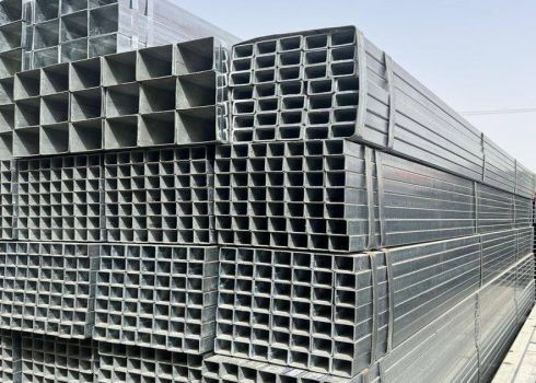 Pipa Baja Las Elektrogas Bulat persegi panjang Dengan Dinding 0,5-60 mm Permukaan Telanjang Atau Dicat