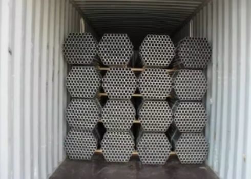DIN EN 10210 Standar Galvanized Steel Structure Pipe dengan /- 0,2% Toleransi Ketebalan