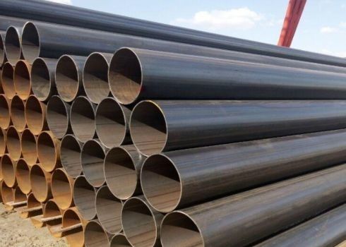 Pipa Baja Memenuhi DIN EN 10210/10219/ASTM A500 0,5-60mm Dinding 1-24m Panjang Sertifikat SGS