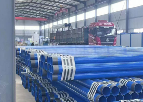 API 5CT Steel Tubing Buttress Thread Formulir EUE Round Welding Connection