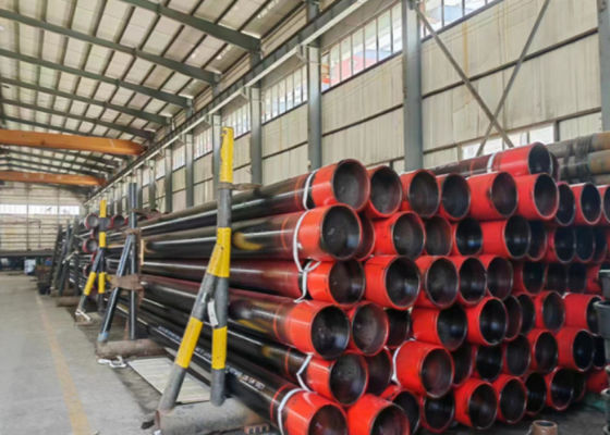 API 5CT K55 N80 Tabung Baja Tanpa Jahit Untuk Produksi Minyak Dan Gas