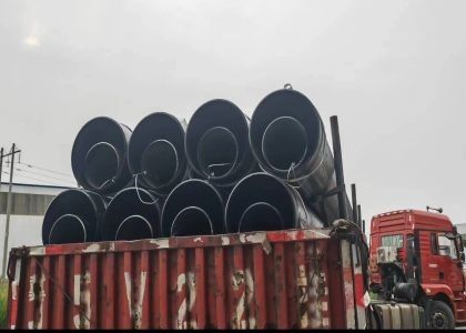 20 Inch Galvanized LSAW Steel Pipe dengan FBE dikonfirmasi ke API 5L X56