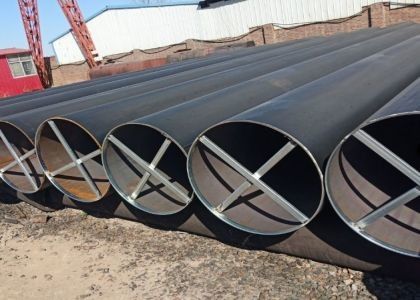 20 Inch Galvanized LSAW Steel Pipe dengan FBE dikonfirmasi ke API 5L X56