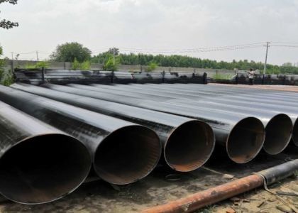 ASTM A252 Pengelasan Pipa Panjang Transmisi Minyak Dan Gas LSAW Pipa Baja