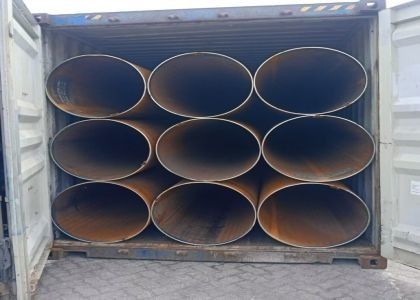 LSAW Steel Pipe ASTM A106 MS Pipe Low Carbon Welded Steel Pipe