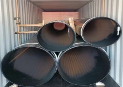 LSAW Steel Pipe ASTM A106 MS Pipe Low Carbon Welded Steel Pipe