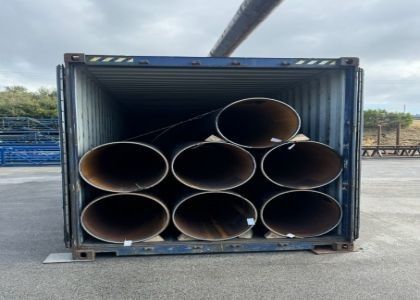 API 5L LSAW Steel Pipe 5mm-50mm Tembok Untuk Inspeksi Struktur