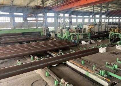 Pipa Baja Las Diameter Besar Standar ASTM A252 Untuk Konstruksi Dan Struktural