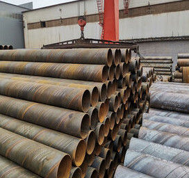 SSAW Pipa baja karbon non-sekunder las untuk konstruksi tugas berat