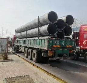 Pipa baja industri SSAW 10 20 45 Grade sesuai dengan standar SY/T5037 SGS diperiksa