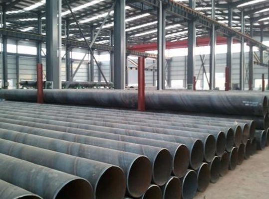 Pipa baja SSAW ber dinding tebal dengan diameter luar 219mm-3620mm Ketebalan kisaran 0,068in-52in 10 20 45
